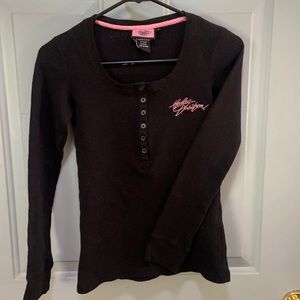 Womens Harley Davidson thermal top